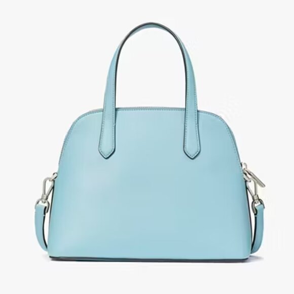 NWT ⭐ KATE SPADE #K8701 Schuyler Medium Dome Satchel SMOKY BLUE ✨ NWT - Picture 4 of 16